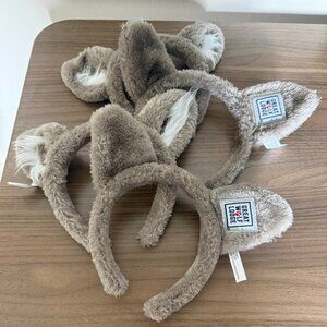 Set of 4 Great Wolf Lodge Wolf Ears Headbands